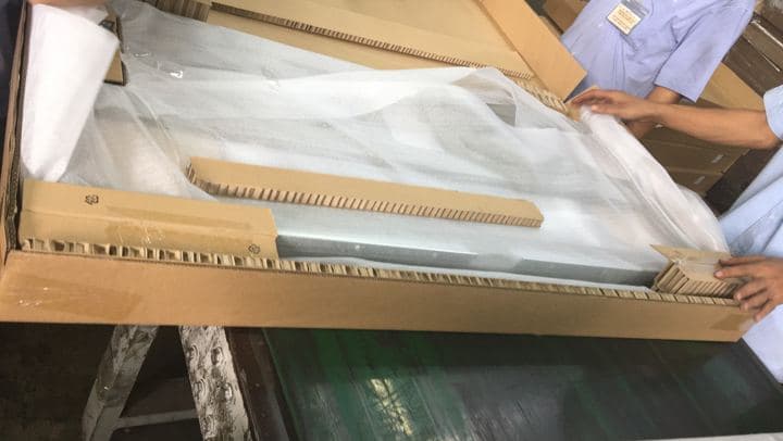 Honeycomb edge guards